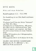 Otto Muehl - Alte und neue Arbeiten - Afbeelding 2