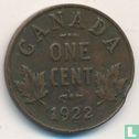 Canada 1 cent 1922 - Afbeelding 1