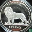 Congo-Kinshasa 5 francs 2007 (PROOF) "Pope John Paul II" - Afbeelding 2