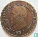Frankrijk 10 centimes 1864 (BB) - Afbeelding 1