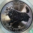 Canada 5 dollars 2018 (colourless) "Wolf" - Image 2