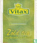 Zöld tea öszibarack ízesítéssel  - Afbeelding 2