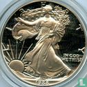 United States 1 dollar 1988 (PROOF) "Silver eagle" - Image 1