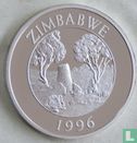 Zimbabwe 10 dollars 1996 (PROOF) "Zimbabwe ruins" - Image 1