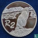 South Africa 2 rand 1998 (PROOF) "Jackass penguin" - Image 2