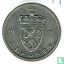 Norwegen 5 Kronen 1993 - Bild 1