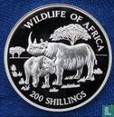 Tanzania 200 shilingi 1997 (PROOF) "Wildlife of Africa" - Image 2