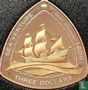 Bermudes 3 dollars 2006 (BE - or) "Sailing ship Sea Venture" - Image 2