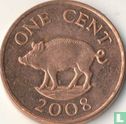 Bermuda 1 cent 2008 (staal bekleed met koper) - Afbeelding 1