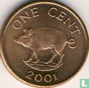 Bermuda 1 cent 2001 - Image 1