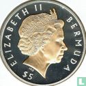 Bermuda 5 dollars 2002 (PROOF) "50th anniversary Accession of Queen Elizabeth II" - Afbeelding 2