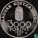 Hungary 3000 forint 1999 (PROOF) "Integration into the European Union" - Image 1