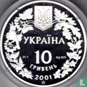 Ukraine 10 hryven 2001 (PROOF) "Lynx" - Image 1