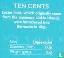 Bermuda 10 cents 1999 - Image 3
