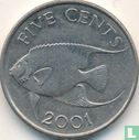 Bermuda 5 cents 2001 - Afbeelding 1