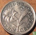 Bermuda 10 cents 1983 - Afbeelding 1