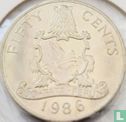 Bermuda 50 cents 1986 - Afbeelding 1