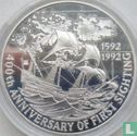 Falkland Islands 5 pounds 1992 (PROOF) "400th anniversary Discovery of the Falkland Islands" - Image 1