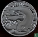 Mexico 100 pesos 1992 (PROOF) "Vaquita Porpoise" - Afbeelding 1
