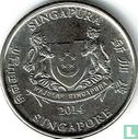 Singapour 20 cents 2014 - Image 1