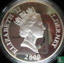 Alderney 10 pounds 2000 (PROOF) "Centenary of the Queen Mother" - Afbeelding 1