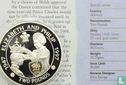 Alderney 2 pounds 1997 (PROOF) "50th Wedding anniversary of Queen Elizabeth II and Prince Philip" - Afbeelding 3