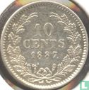 Niederlande 10 Cent 1887 - Bild 1