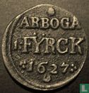 Suède 1 fyrk 1627 - Image 1