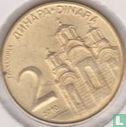 Serbie 2 dinara 2010 (nickel-laiton) - Image 1
