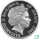 Jersey 5 Pound 2002 (PP - Silber) "5th anniversary Death of Princess Diana" - Bild 1