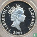Alderney 1 pound 2001 (PROOF) "75th Birthday of Queen Elizabeth II" - Image 1