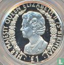 Alderney 1 pound 2001 (PROOF) "75th Birthday of Queen Elizabeth II" - Afbeelding 2