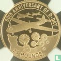 Jersey 25 pounds 2004 (PROOF) "60th anniversary D-Day landings" - Image 2