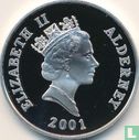 Alderney 5 pounds 2001 (PROOF) "75th Birthday of Queen Elizabeth II" - Image 1