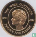 Alderney 25 pounds 2002 (PROOF) "5th anniversary Death of Princess Diana" - Afbeelding 2