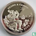 Barbados 5 dollars 1994 (PROOF) "Portuguese explorer Pedro a Campo discoverer of Barbados" - Afbeelding 2