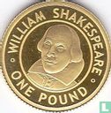 Alderney 1 pound 2006 (PROOF) "William Shakespeare" - Image 2