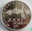 Hungary 2000 forint 1998 (PROOF) "Sailingboat Phoenix" - Image 1