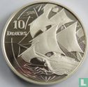 Andorra 10 diners 1996 (PROOF) "Naval exploration" - Image 2