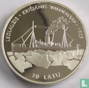 Letland 10 latu 1998 (PROOF) "Icebreaker Krisjanis Valdemars" - Afbeelding 2