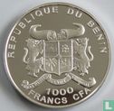 Benin 1000 francs 2001 (PROOF) "Leif Eriksson - Discoverer of the New World" - Afbeelding 2