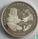 Isle of Man 1 crown 2000 (PROOF) "Willem Barents" - Image 2