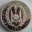 Djibouti 100 francs 1996 (PROOF) "Portuguese discovery of Djibouti" - Afbeelding 1