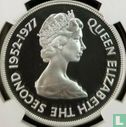 Guernsey 25 pence 1977 (PROOF) "25th anniversary Accession of Queen Elizabeth II" - Image 1