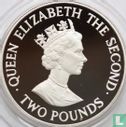Guernsey 2 pounds 1989 (PROOF) "Royal Visit" - Afbeelding 2