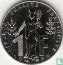 Frankrijk 1 franc 1996 "100th anniversary of the birth of Jacques Rueff" - Afbeelding 1