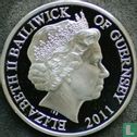 Guernsey 5 Pound 2011 (PP) "Royal Wedding of Prince William and Catherine Middleton" - Bild 1