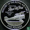 Guernsey 5 Pound 2008 (PP) "Formation of the RAF" - Bild 2