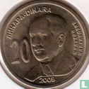 Serbie 20 dinara 2009 "130th anniversary Birth of Milutin Milankovic" - Image 1