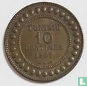Tunisia 10 centimes 1907 (AH1325) - Image 1